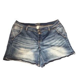 Maurices Faded Blue Jean Shorts for Women